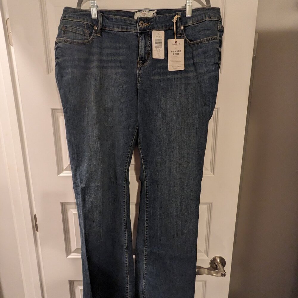 Torrid Denim Jeans Relaxed Boot size 18
